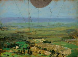 Depuis un ballon cerf-volant, Roehampton - John Lavery