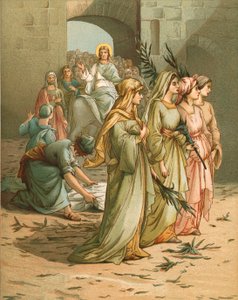 Christ arrivant à Jérusalem