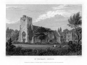Église Saint-Thomas, Oxford, 1835