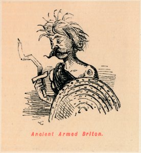 Ancien Briton armé, vers 1860