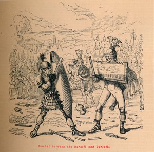 Combat entre les Horaces et les Curiaces, 1852