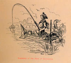 Découverte de la tête de Summanus, 1852