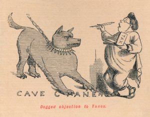 Objection obstinée aux taxes, 1852
