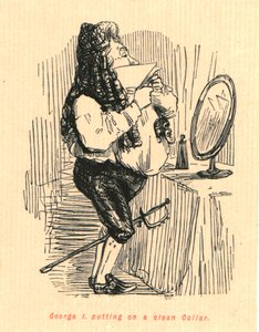 George I mettant un col propre, 1897