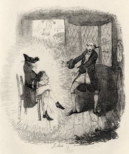 Hamilton Tighe, extrait de "The Ingoldsby Legends" de Thomas Ingoldsby, publié par Richard Bentley  Son - John Leech