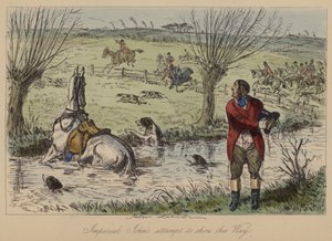 La tentative impériale de John pour montrer le chemin - John Leech