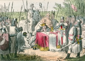 Le roi Jean signant la Magna Carta