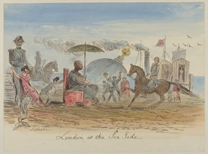 Londres au bord de la mer - John Leech