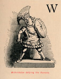 Mithridate défiant les Romains, 1852