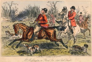 M. Muffington sur Placid Joe tard Pull Devil, 1865