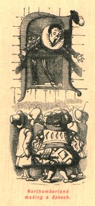 Northumberland faisant un discours, 1897