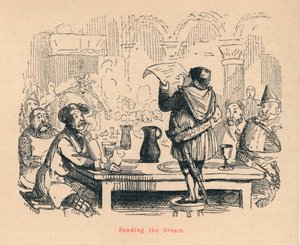 Lire le rêve, c1860 - John Leech