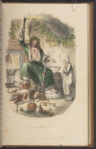 Le troisième visiteur de Scrooge, de la première édition de 