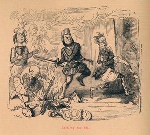 Régler la note, vers 1860 - John Leech