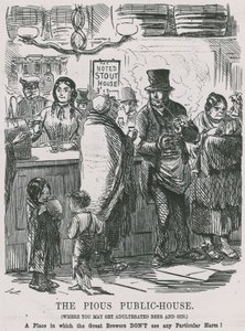 Le Pieux Pub, où vous pouvez obtenir de la bière et du gin adultérés - John Leech