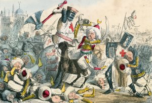 Combat terrible entre Richard Cœur de Lion et Saladin