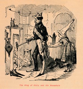 Le roi de Sicile et sa maison