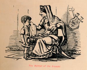 La mère des Gracques, 1852