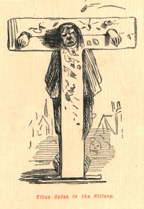 Titus Oates au pilori, 1897