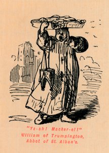 Ya-ah! Maquereau! William de Trumpington, abbé de St. Albans - John Leech