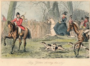 Lucy Glitters montrant le chemin, 1865