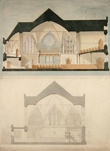 Élévation latérale de l