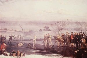 Curling à Rowyards Loch - John Levack