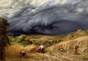 Tempête pendant la moisson, 1856
