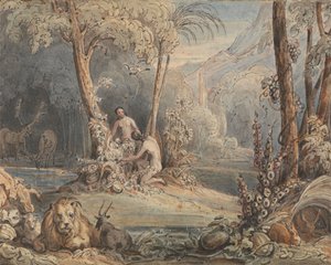 Adam et Ève - John Martin
