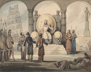 Shadrach, Meshack et Abed-Nego devant Nabuchodonosor