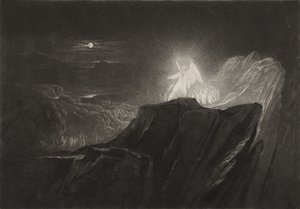 Les anges gardant le paradis la nuit, c.1827 - John Martin
