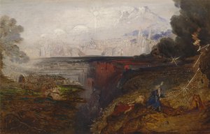 Le jugement dernier (étude) - John Martin