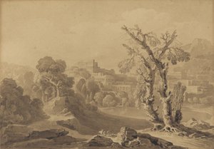 Sans Titre : Ville Classique dans un Paysage, 1816