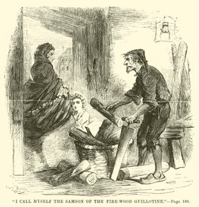 Illustration pour Un conte de deux villes de Charles Dickens - John McLenan