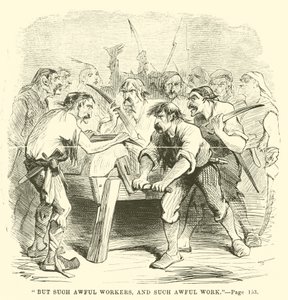 Illustration pour Un conte de deux villes de Charles Dickens