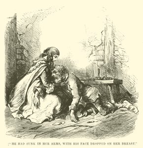 Illustration pour Un conte de deux villes de Charles Dickens
