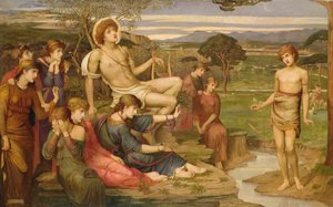 Apollon et Marsyas - John Melhuish Strudwick
