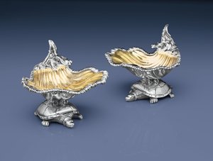 Paire de salières George IV