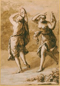 Deux Ménades, Une Étude