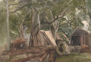 Clairière avec une scierie, 1847