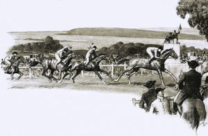 La course de plat la plus célèbre de Grande-Bretagne, le Derby - John Millar Watt