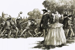 La reine Élisabeth I a été horrifiée par ce sport brutal. - John Millar Watt