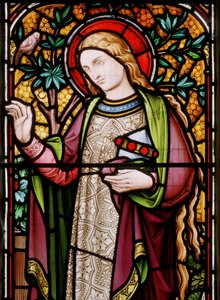 Edstaston, St Mary, Lavers & Barraud, John Millner Allen, Marie-Madeleine - John Millner Allen