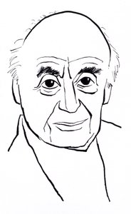 Berthold Goldschmidt, caricature - John Minnion