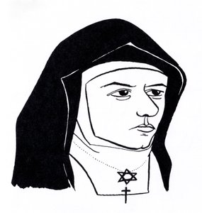 Edith Stein, alias Sainte Thérèse-Bénédicte de la Croix, était une philosophe, une féministe, une religieuse carmélite et une martyre. - John Minnion