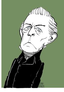 Franz Berwald - caricature du compositeur suédois
