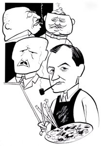 George Grosz, caricature - John Minnion