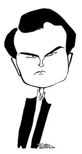 Jimmy Carr - caricature de John Minnion - John Minnion