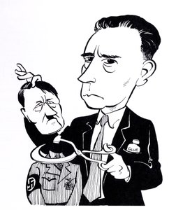 John Heartfield, caricature avec Adolf Hitler - John Minnion