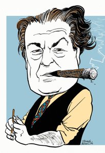 Villa-Lobos, Heitor avec un cigare